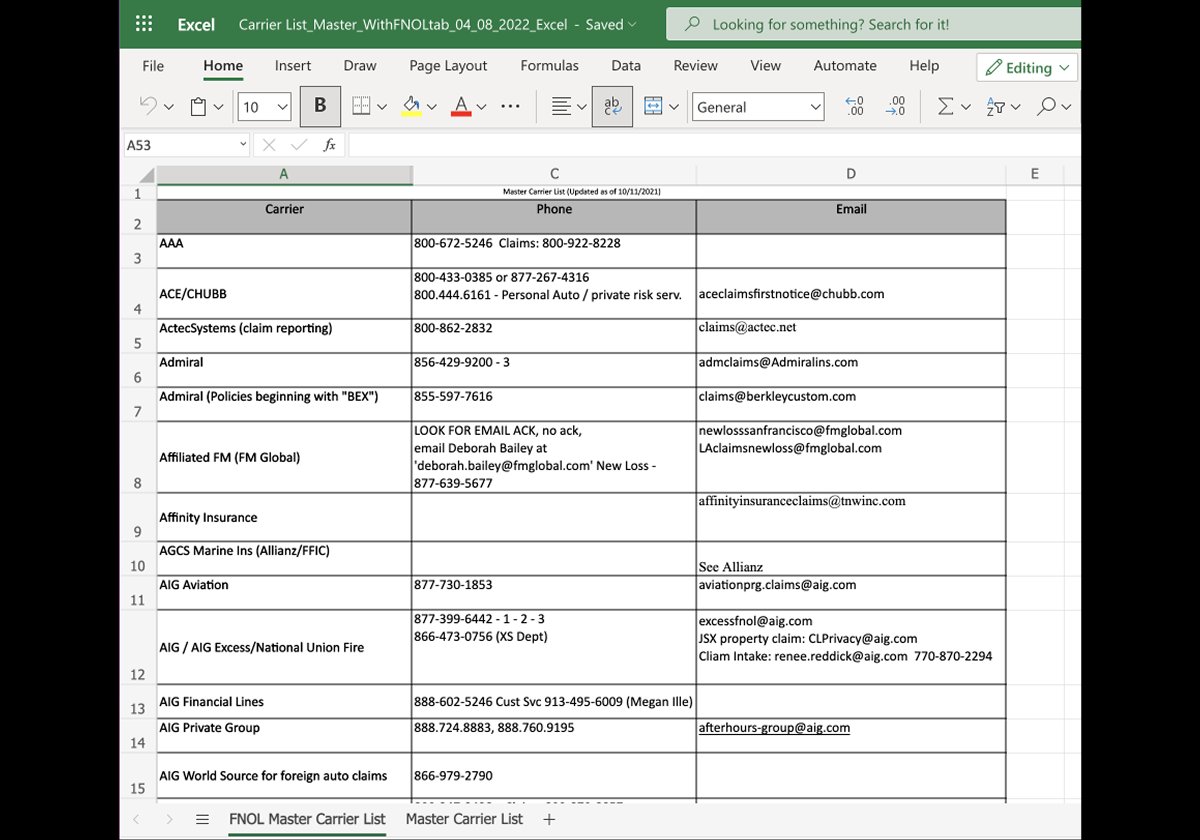 Old Contact Management