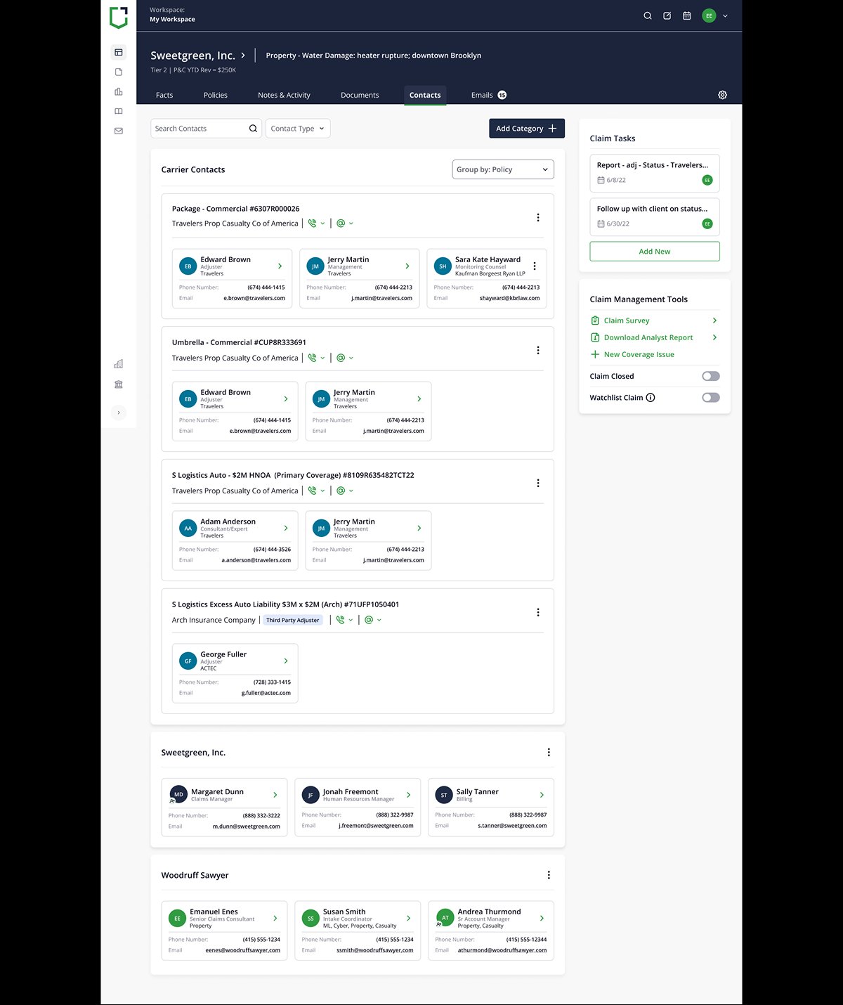 New Contact Directory