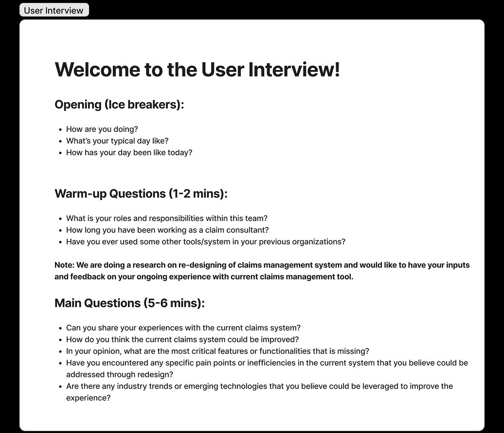 User Interview Script — Structured Protocol